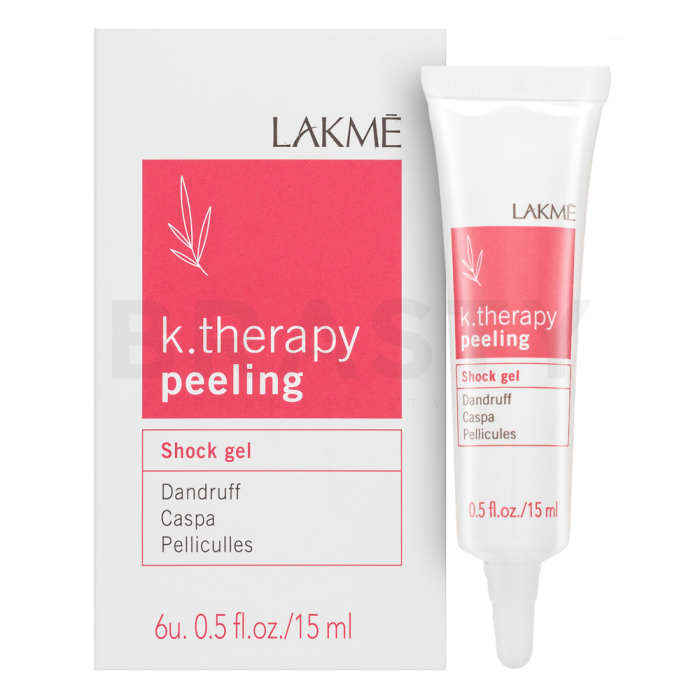 Lakmé K.Therapy Peeling Shock Gel Peelingshampoo gegen Schuppen 6 x 15 ml