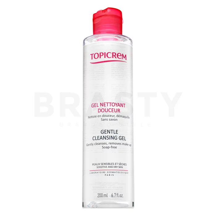 Topicrem Gentle Cleansing Gel gel detergente per i capelli e il corpo 200 ml