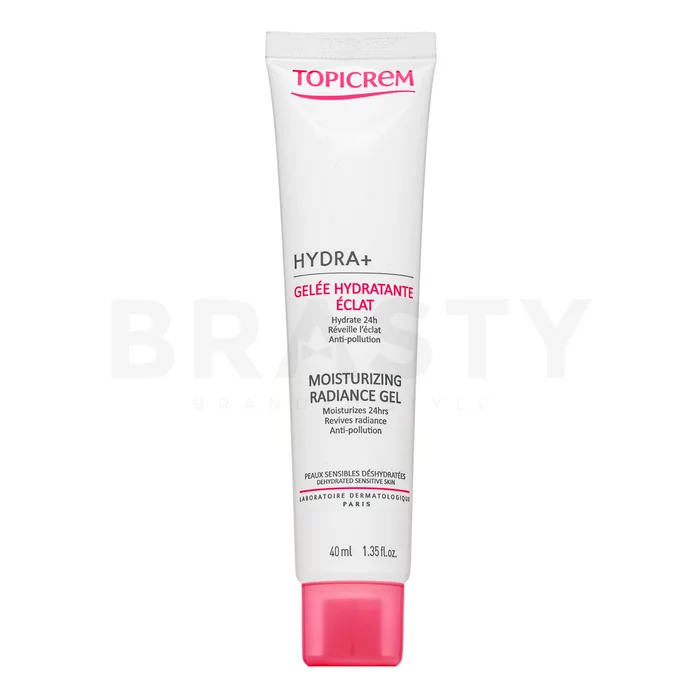 Topicrem HYDRA+ Moisturizing Radiance Gel gezichtsgel met hydraterend effect 40 ml