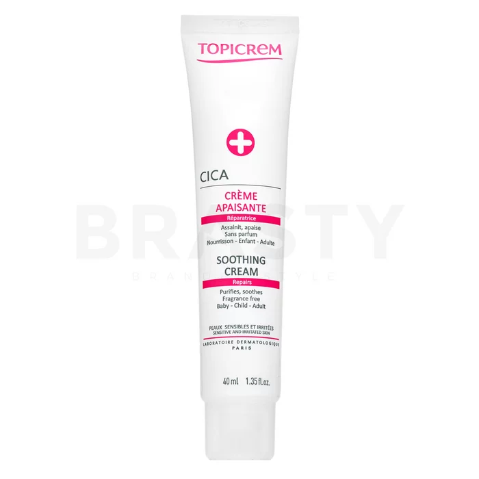 Topicrem CICA Soothing Cream Reparaturspray mit Kupfer- und Zinkgehalt für eine Erneuerung der Haut 40 ml