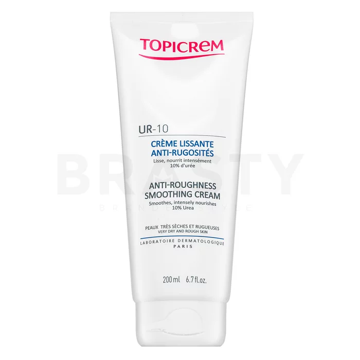 Topicrem UR-10 Anti-Roughness Smoothing Cream testápoló krém nagyon száraz és érzékeny arcbőrre 200 ml