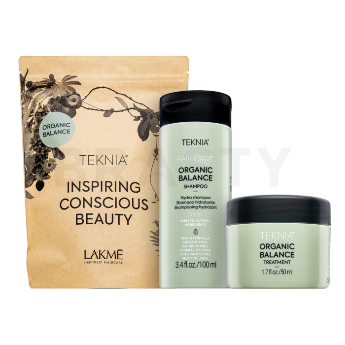 Lakmé Teknia Organic Balance Travel Pack Set zur täglichen Benutzung