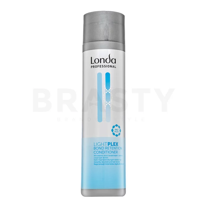 Londa Professional Lightplex Bond Retention Conditioner Acondicionador para cabello teñido, aclarado y químicamente tratado 250 ml
