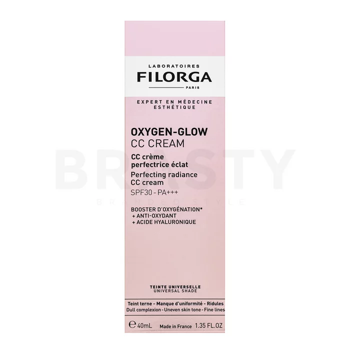 Filorga Oxygen-Glow CC Cream CC krém az arcbőr hiányosságai ellen 30 ml
