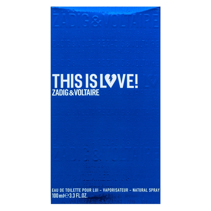 Zadig & Voltaire This is Love! for Him Eau de Toilette da uomo 100 ml
