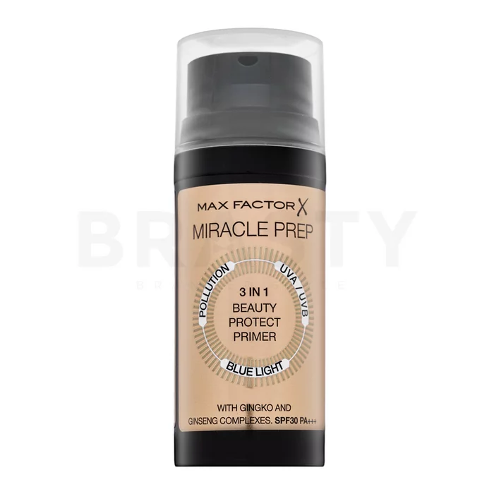 Max Factor Make-up Primer Miracle Prep 3in1 Beauty Protect make-up basis 30 ml