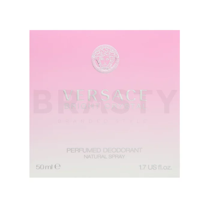 Versace Bright Crystal dezodorant z atomizerem dla kobiet 50 ml