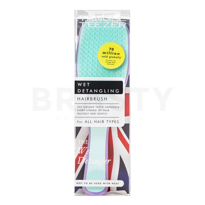Tangle Teezer Wet Detangler Haarbürste zum einfachen Kämmen von Haaren Lilac Mint
