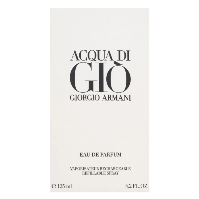 Armani (Giorgio Armani) Acqua di Gio Pour Homme - Refillable woda perfumowana dla mężczyzn 125 ml