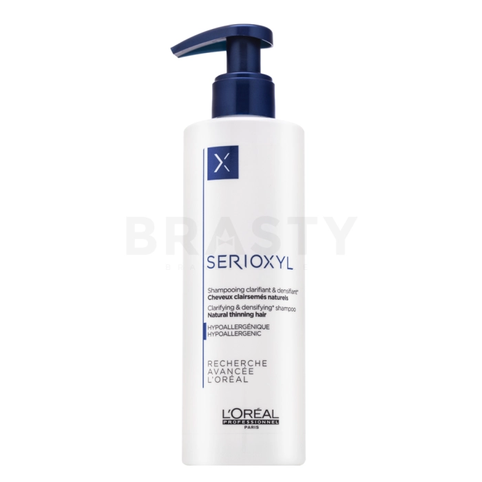 L´Oréal Professionnel Serioxyl Clarifying & Densifying Natural Thinning Hair Shampoo укрепващ шампоан за рядка коса DAMAGE BOX 250 ml