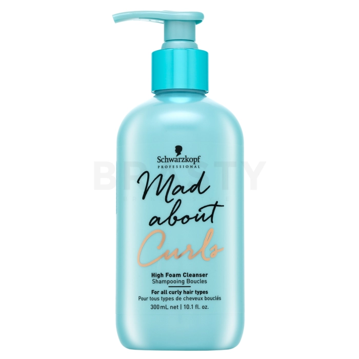 Schwarzkopf Professional Mad About Curls High Foam Cleanser shampoo detergente per capelli mossi e ricci DAMAGE BOX 300 ml