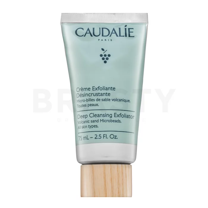 Caudalie Vinoclean Deep Cleansing Exfoliator peelingový krém 75 ml