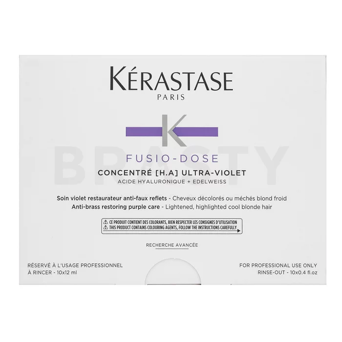 Kérastase Fusio-Dose Concentré [H.A] Ultra-Violet vlasová kúra pre blond vlasy 10 x 12 ml