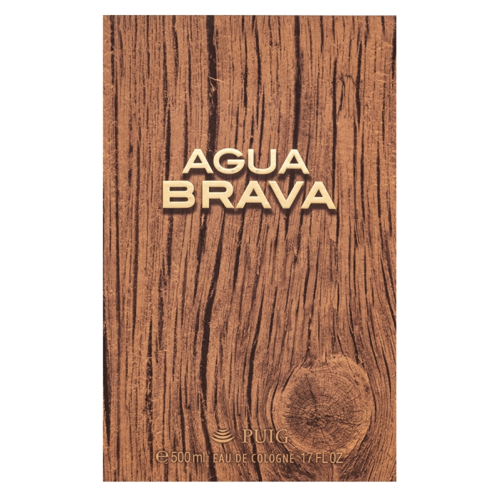 Antonio Puig Agua Brava Eau de Cologne voor mannen 500 ml