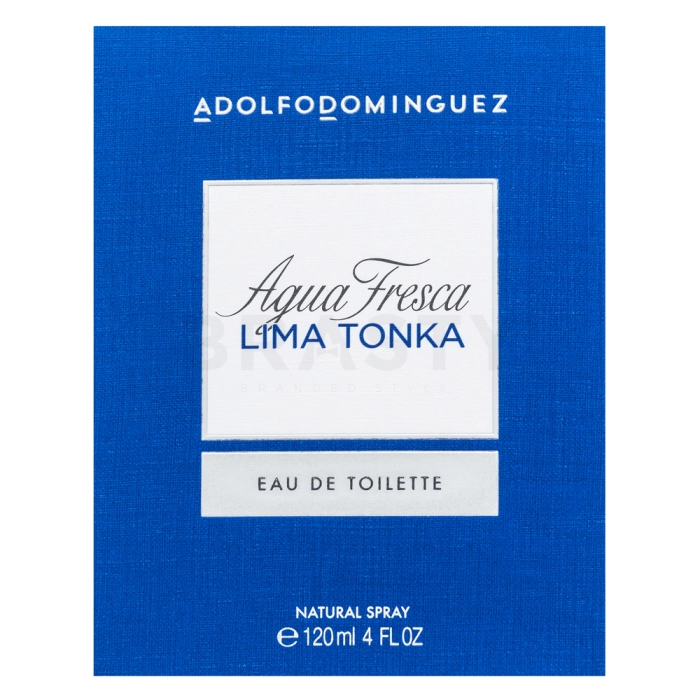 Adolfo Dominguez Agua Fresca Lima Tonka Eau de Toilette für Herren 120 ml