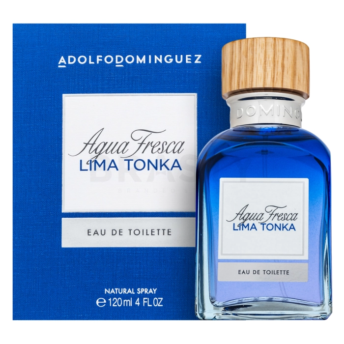 Adolfo Dominguez Agua Fresca Lima Tonka Eau de Toilette für Herren 120 ml