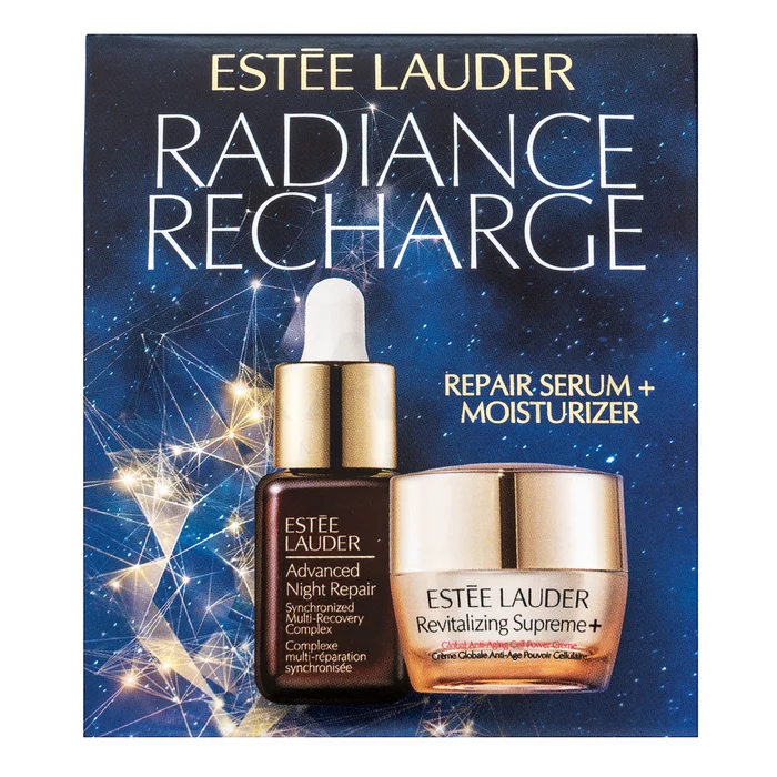 Estee Lauder Advanced Night Repair Serum + Revitalizing Supreme Moisturizing Cream Set regalo contro le rughe 7 ml + 7 ml