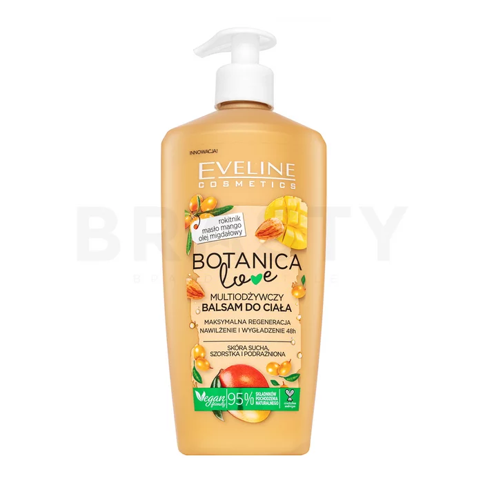 Eveline Botanica Love krema za telo Multi-nutritional Body Lotion 350 ml