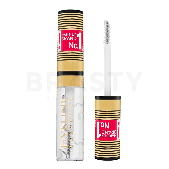 Eveline Brow & Go! Eyebrow Mascara gel za nego obrvi Transparent 6 ml