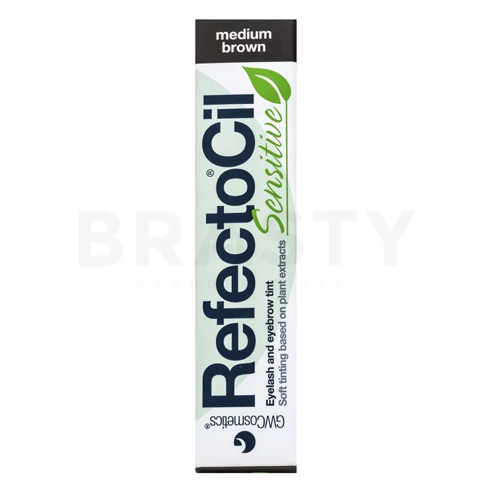 RefectoCil Sensitive Eyelash And Eyebrow Tint vopsea pentru sprancene si gene Medium Brown 15 ml