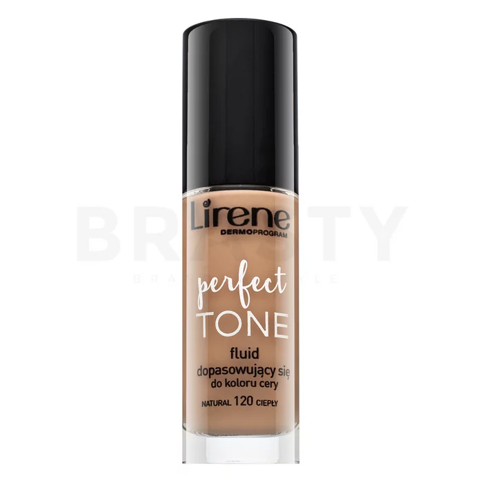 Lirene Perfect Tone Fluid fluidný make-up s hydratačným účinkom 120 Natural 30 ml