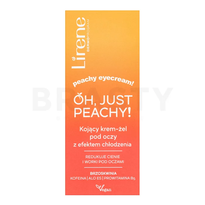 Lirene Oh, Just Peachy! Eye Cream frissítő szemgél 15 ml