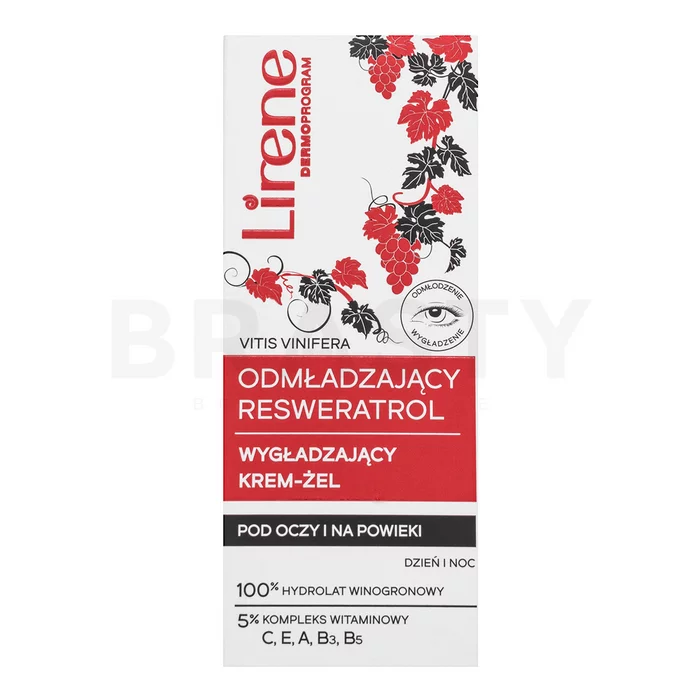 Lirene Resveratol Cream-Gel for the eyes and eyelids crema per gli occhi anti-invecchiamento della pelle 20 ml