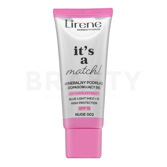Lirene It's a Match! Mineral Foundation SPF15 maquillaje líquido 003 Nude 30 ml