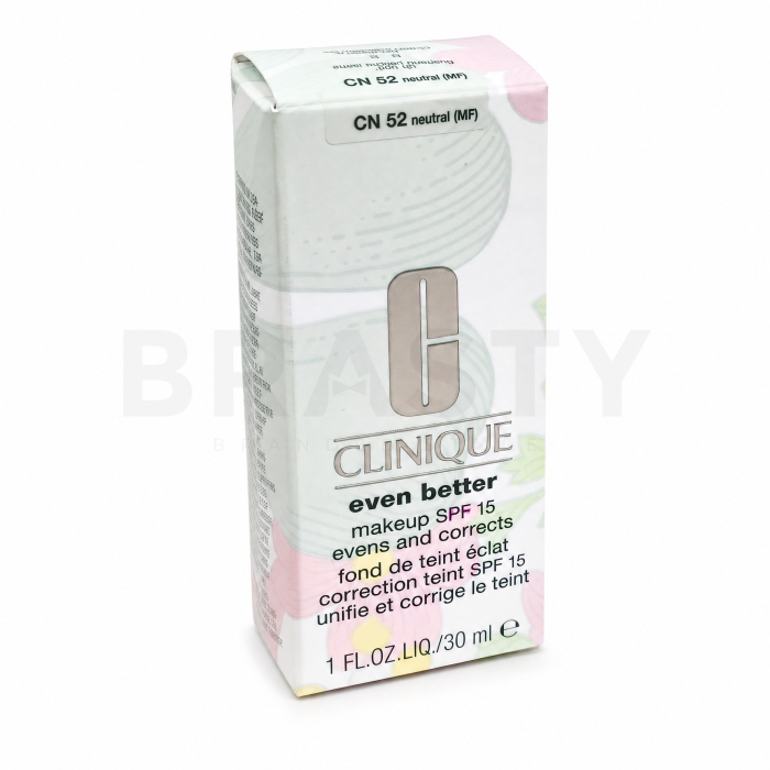 Clinique Even Better Makeup SPF15 Evens and Corrects folyékony make-up az egységes és világosabb arcbőrre 52 Neutral 30 ml