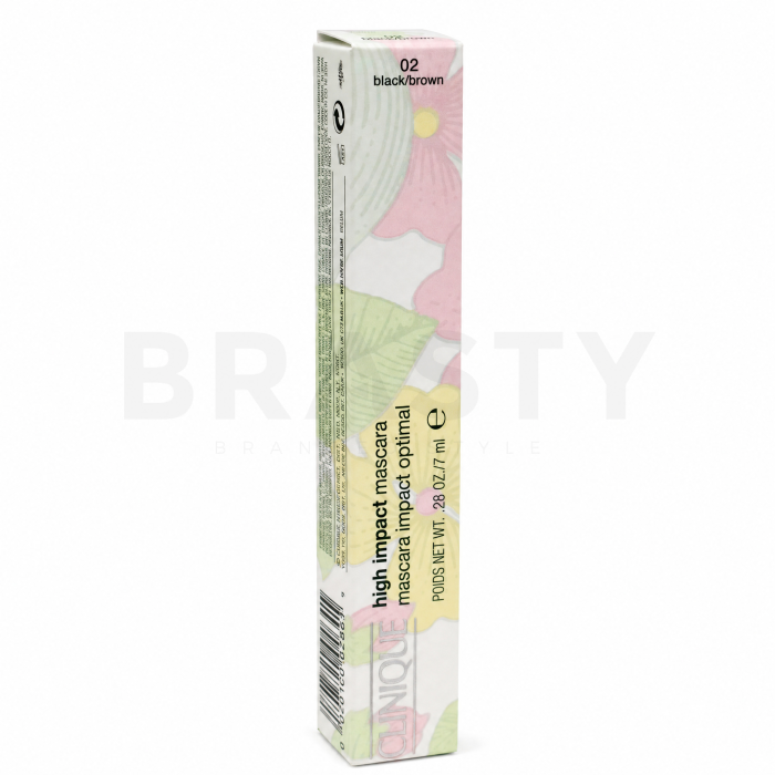 Clinique High Impact Mascara tusz wydłużająca i pogrubiająca rzęsy 02 Black Brown 7 ml