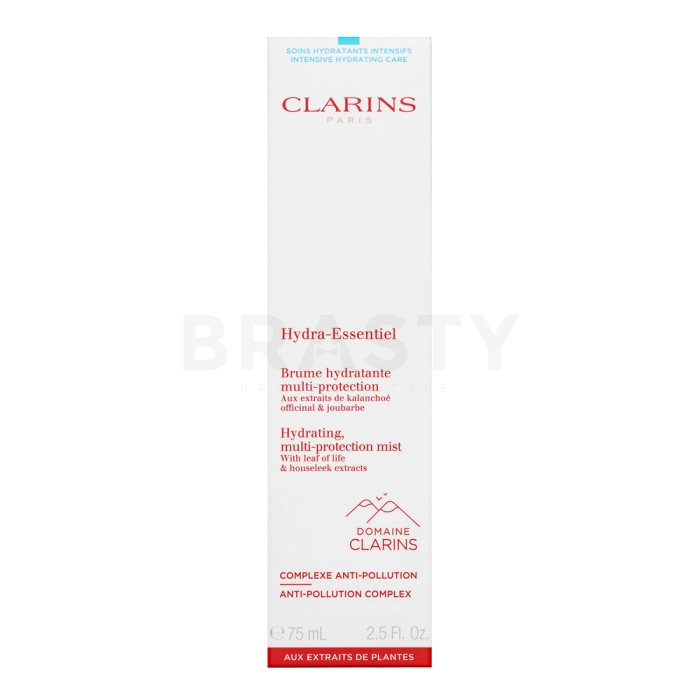 Clarins Hydra-Essentiel vlažilna zaščitna meglica Hydrating Multi-Protection Mist 75 ml