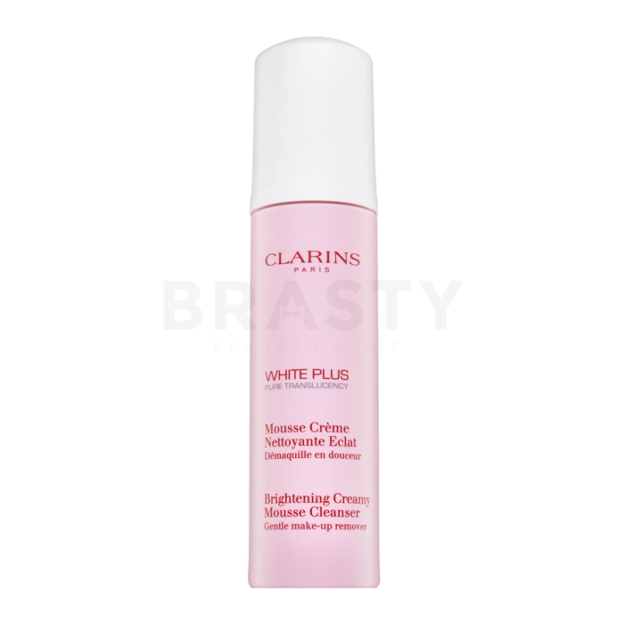 Clarins White Plus Pure Translucency Brightening Creamy Mousse Cleanser čistící pěna s hydratačním účinkem 150 ml