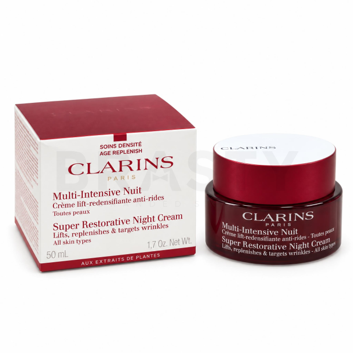 Clarins Super Restorative Night siero facciale notturno All Skin Types Cream 50 ml