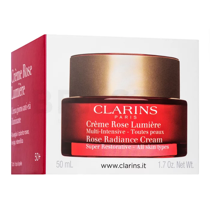 Clarins Rose Radiance dnevna krema Cream Super Restorative 50 ml