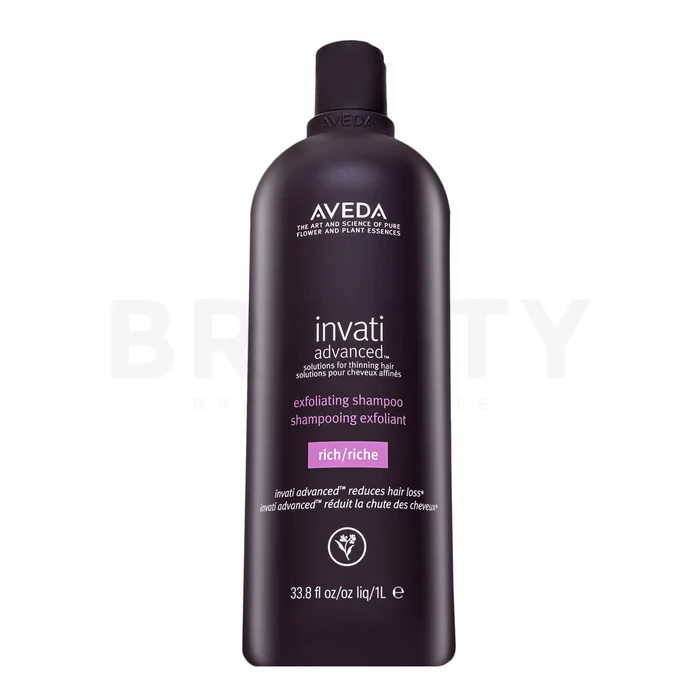 Aveda Invati Advanced Exfoliating Shampoo Rich shampoo detergente profondo per tutti i tipi di capelli 1000 ml