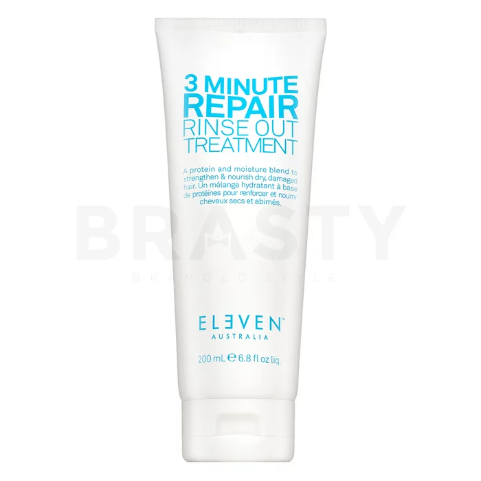 Eleven Australia 3 Minute Repair Rinse Out Treatment Máscara de fortalecimiento Para cabello extra seco y dañado 200 ml