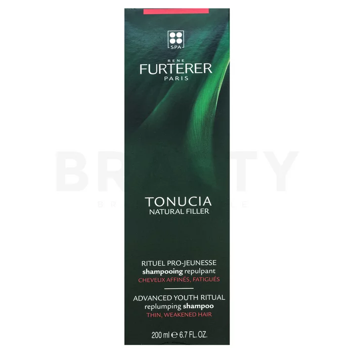 Rene Furterer Tonucia Natural Filler Replumping Shampoo Champú fortificante Para restaurar la densidad del cabello 200 ml