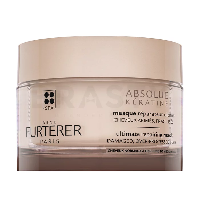 Rene Furterer Absolue Kératine Ultimate Repairing Mask posilňujúca maska pre jemné vlasy Fine Hair 200 ml
