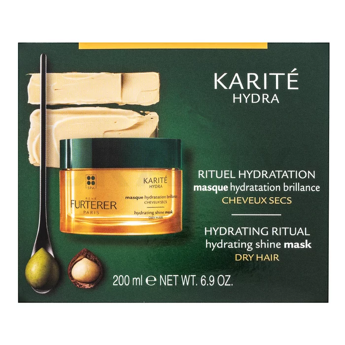 Rene Furterer Karité Hydra Hydrating Shine Mask подхранваща маска с овлажняващо действие 200 ml