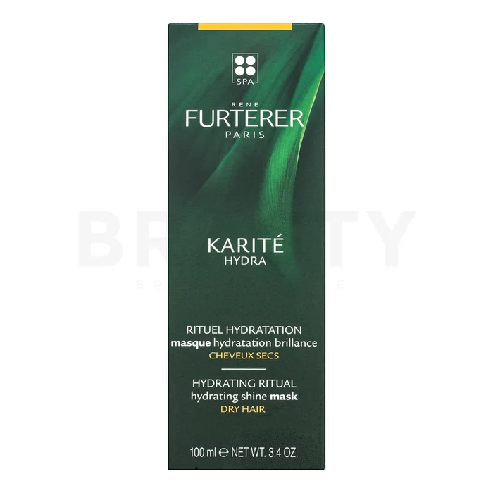 Rene Furterer Karité Hydra Hydrating Shine Mask подхранваща маска с овлажняващо действие 100 ml