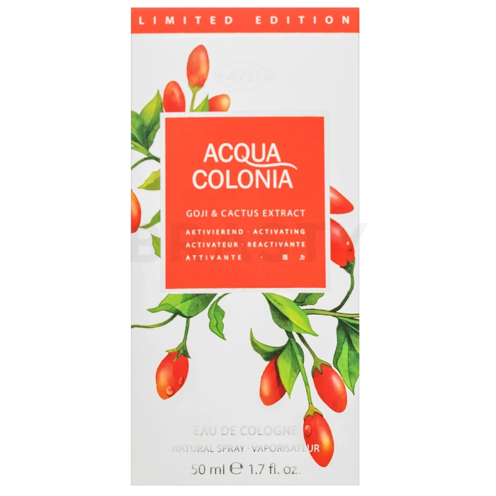 4711 Acqua Colonia Goji & Cactus Eau de Cologne unisex 50 ml
