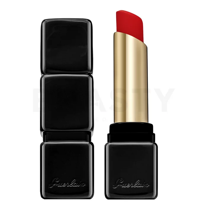 Guerlain KissKiss Tender Matte Lipstick rtěnka s matujícím účinkem 520 Sexy Coral 2,8 g