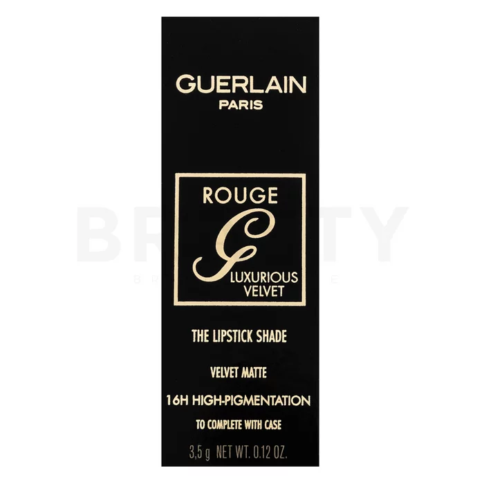 Guerlain Rouge G Luxurious Velvet lippenstift met matterend effect 888 Burgundy Red 3,5 g