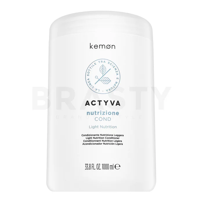 Kemon Actyva Nutrizione Light Conditioner подхранващ балсам за фина коса 1000 ml