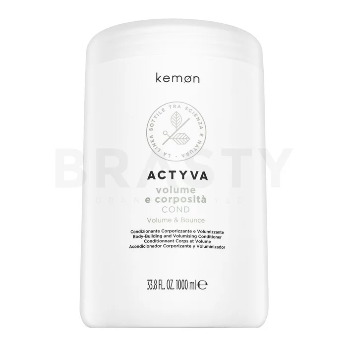 Kemon Actyva Volume E Corposita Conditioner odżywka wzmacniająca do włosów bez objętości 1000 ml