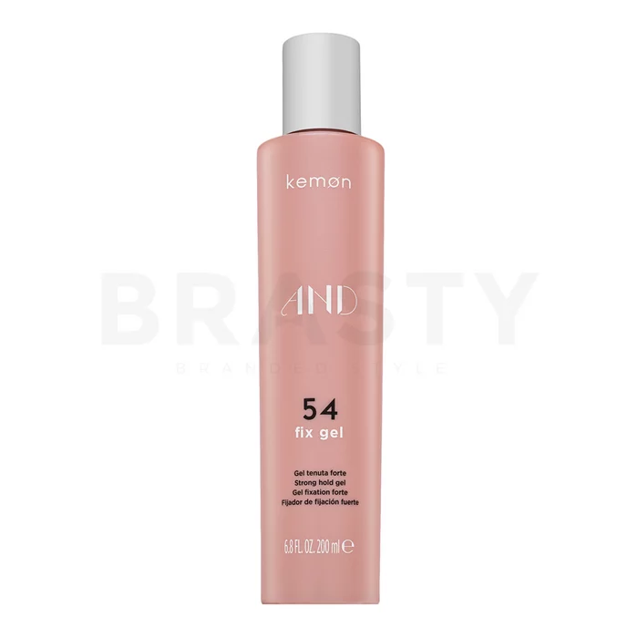 Kemon AND 54 Fix Gel gel za lase za fiksacijo medija 200 ml