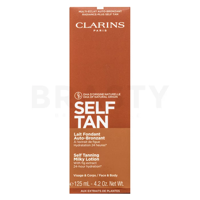 Clarins Self Tan Milky Lotion latte autoabbronzante per corpo e viso 125 ml