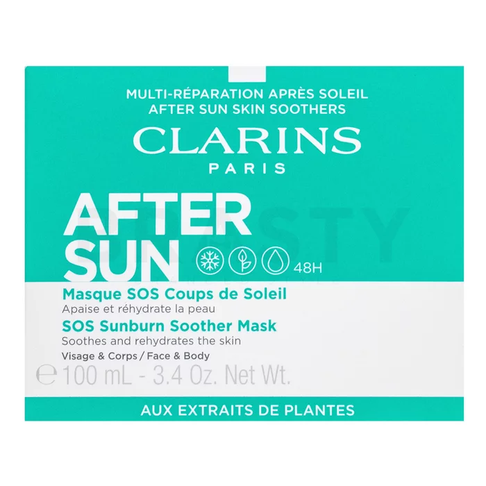 Clarins After Sun maska SOS Sunburn Soother Mask 100 ml