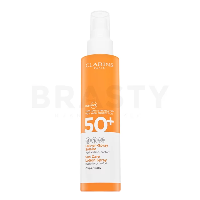 Clarins Sun Care opaľovacie mlieko SPF 50 Body Lotion-in-Spray UVA/UVB 50+ 150 ml