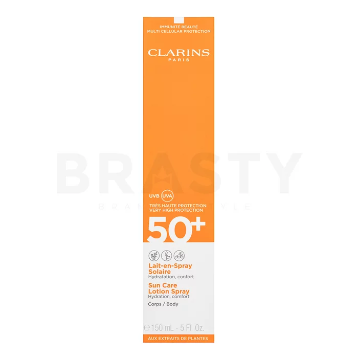 Clarins Sun Care opaľovacie mlieko SPF 50 Body Lotion-in-Spray UVA/UVB 50+ 150 ml